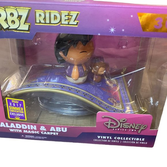 Funko Dorbz Ridez Aladdin & Abu with Magic Carpet Disney Vinyl Collection #30 - Picture 4 of 5